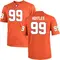 Orange A.J. Hoffler Men's Clemson Tigers Team Color College Jersey - Game