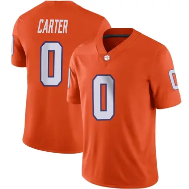 Orange Barrett Carter Youth Clemson Tigers Football Jersey - Game