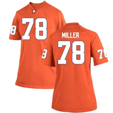 Orange Blake Miller Women's Clemson Tigers Team Color College Jersey - Game