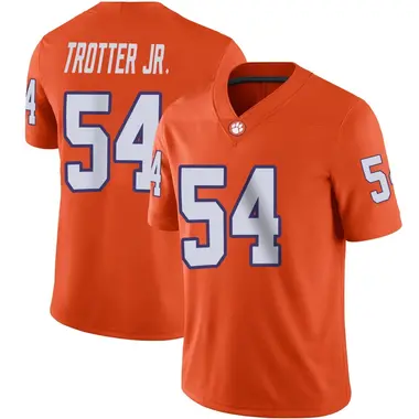 Orange Jeremiah Trotter Jr. Men's Clemson Tigers Football Jersey - Game