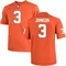 Orange Noble Johnson Youth Clemson Tigers Team Color College Jersey - Game