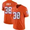 Orange Robert Gunn III Men's Clemson Tigers Football Jersey - Game