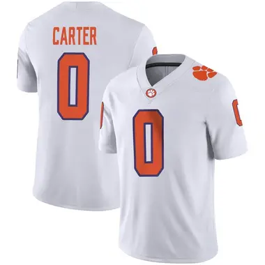 White Barrett Carter Youth Clemson Tigers Football Jersey - Game