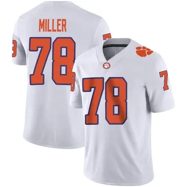 White Blake Miller Youth Clemson Tigers Football Jersey - Game