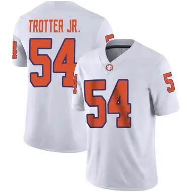 White Jeremiah Trotter Jr. Men's Clemson Tigers Football Jersey - Game